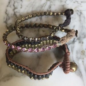 3 bracelets